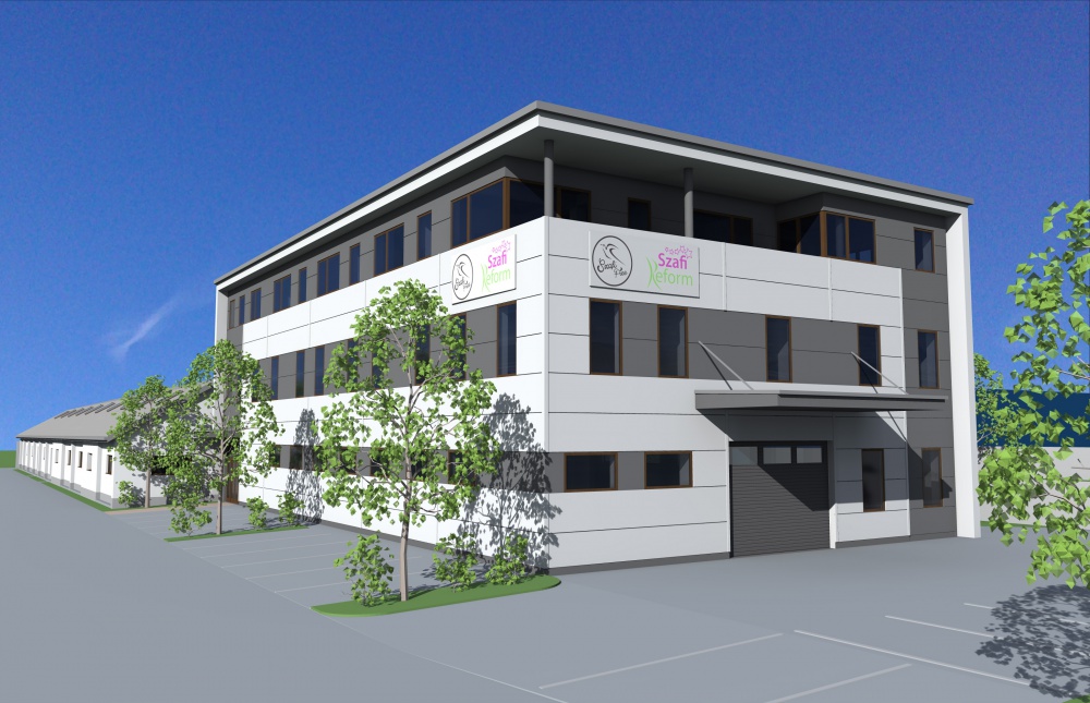 Szafi-Fitt bővítés tervezési munkálatai 1500 m2
